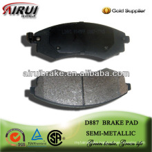 D887 brake pads for Hafei/hyundai/kia cars